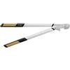 Fiskars Troncarami a incudine Quantum per legno secco e duro, Diametro di taglio: 5,5 cm, Lame in acciaio temprato con rivestimento antiaderente, Lunghezza: 80 cm, Nero/Arancione, L109, 1001437