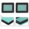 EaseSunny Filtro dell'aria di ricambio per tosaerba Honda HRX537, HRB535, HRD536, IZY53 & HRG536, confezione da 2, materiale in cotone, 133 x 113 x 20 mm