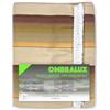 Tex family Tenda da Sole Ombralux Malta - Acrilico Dralon® Beige Righe Marroni - Occhielli Acciaio, Made in Italy - Cm. 200 x 300