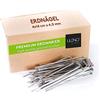 LILENO HOME Chiodi da terra per tessuto anti-erbacce [10 pezzi - 14x3 cm] - perfetti per tessuto da giardino, tenda o come ancoraggio da terra - Ancoraggi da giardino come chiodi per tessuto