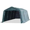 vidaXL Tendone Bestiame Rimovibile PVC 550 g/m² 3,3x6,4 m Verde Scuro