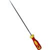 TopHomer Lima per motosega, 5,5 mm, rotonda, in acciaio al carbonio, affilatrice per motosega, con manico antiscivolo per catena di motosega