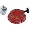 perfektGarten Avviamento a strappo da 19,5 cm + campanello di avviamento compatibile con motore Honda GX240, GX270 9 CV