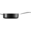 LE CREUSET Padella Sauté con maniglia in Alluminio Antiaderente, diameter 26 cm, per per tutte le fonti di calore, induzione incluso, Nero, 51110260010202