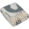 furn. Hoem Meta Jacquard Plaid con frange