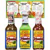 Go2 Groceries Il pacchetto di salsa piccante al peperoncino contiene El Yucateco Green Habanero, Salsa Kutbil-ik-de XXXTRA Hot e Red Habanero (120 ml ciascuno) con biglietti di ricette