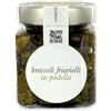 Il Tomolo Broccoli Friarielli in Padella - Prodotto Artigianale - Olio Extra Vergine Di Oliva - Senza Conservanti - 180 grammi