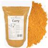 Kuchnia Zdrowia Curry INDIANO in Polvere 1 kg | Miscela di Spezie Aromatica per Cucina Indiana | 100% Naturale | Ideale per Riso, Verdure, Pollo, Zuppe, Salse | KUCHNIA ZDROWIA