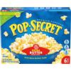 Pop Secret Microwave Popcorn, Extra Butter, 3.5 oz Bags, 6 Bags/Box, Sold as 1 Box