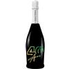 BRANDGIFT.IT Bottiglia Personalizzata Compleanno Santero 958 NERA Spumante Extra Dry Perlage Floreale Bottiglie Personalizzate Anni Compiuti Ottimo Regalo Per Brindisi Originali (VERDE, 40 ANNI)