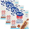 CAIYA 3X Hero Light Barretta ai Cereali con Cioccolato a Latte Senza Zuccheri Aggiunti 120g [3 Confezioni]