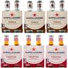 San Pellegrino Confezione da 24 confezioni di test San Pellegrino cocktail bibite analcoliche + Tonica Rovere bevanda analcolica 20 cl bottiglia di vetro usa e getta