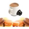 KICKKICK 32 Capsule Macaron alla Mandorla Compatibili Nescafé Dolce Gusto - Bevanda Solubile in Cialde
