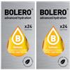 Generic Set Bolero Drink da 48 Bustine Lemon 3 grammi 3 gr Gusti Diversi Assortimento alla Frutta Preparato Polvere Solubile Bevanda Fresca in Acqua,144 grammi dolcificato stevia,0.14 kilograms