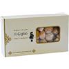 PASTICCERIA ARTIGIANA IL GIGLIO DOLCI DI PIRICHITTOS - Biscotti Artigianali della tradizione Sarda al gusto di limone - Pasticceria Artigiana Il Giglio Dolci di Sardegna - Confezione rigida riciclabile 350 grammi