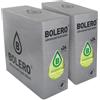 Generico SET 48 BOLERO DA 8 grammi Iced Green Tea Mango Lychee Preparato istantaneo polvere solubile in bustine Sticks per Bevande con Stevia e Vitamina C e Senza Zucchero ideale per fitness e diete