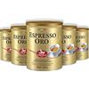SAQUELLA caffè Saquella | Caffè Macinato Per Macchina Espresso Caffe In Polvere Qualità Espresso Oro Per Macchinetta Moka o Filtro Aroma Intenso Gusto Forte 6 Lattine Da 250 Grammi