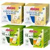 Generico Set 80 Capsule Ristora Compatibili con le Macchine ad uso domestico Nescafè®* Dolce Gusto®* 40 Cioccolato bianco 40 The al limone