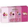 Doni Bomboniere Confezione 1Kg Confetti Sfumati Rosa con Mandorla Ricoperta di Gusti e Colori Assortiti per Nascita Battesimo Compleanno Bambina Segnaposto Confettate Made in Italy
