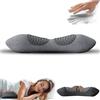 CUSTOMRUNNER Massaggiatore for la Schien Triple Fusion for Sedia e Letto, Massaggiatore 3 In 1 Riscaldato e Vibrante for la Sciatica, Dispositivo di Trazione for Alleviare Il Dolore Lombare(Gray)