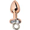 CIONIC Plug anale Piccolo medio grande perline anali Butt plug Morsetti per capezzoli di perle Set con catena Clip per seno in metallo Bondage Coppia Gioco giocattolo
