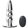 ModexO Plug anale Vibratori anali in metallo Butt plug telecomando senza fili Butt plug vibratore uomini giocattoli del sesso anale Per uomini donne gay