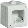 Mapam custodia IDROBOX 2 moduli IP40 compatibile serie Bticino LIVING LIGHT - ART-A8102-BI
