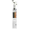 GOTOTOP Mobile da Bagno in Legno Bianco, 80x15.5x15 cm, con Cassetto
