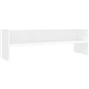 vidaXL Mobile TV con Vano a Giorno Stile Classico Pratico Credenza Armadietto Basso Multimediale Bianco 120x40x40 cm in Multistrato