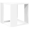 vidaXL Tavolino da Salotto Bianco 32x32x30 cm in Legno Multistrato