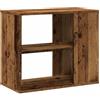 vidaXL Mobiletto Laterale Legno Antico 60x30x50 cm Legno Multistrato, armadietto Laterale, Mobile Laterale, Mobile, armadietti Laterali