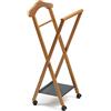 Arredamenti Italia Indossatore per camera da letto NELSON, Legno - Chiudibile - Finitura Ciliegio Ar-It il cuore del legno