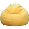 N/T Ghopy - Fodera per pouf a forma di pera (senza imbottitura). gigante adulti e bambini, in tessuto, poltrona da salotto, interni ed esterni, misura XXL (100 x 120 cm