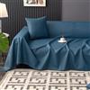 ZCXRYFL Telo Salva Divano Impermeabile 1 2 3 4 Posti Copridivano di Antiscivolo per Divani Penisola/Angolo Fodere Divano AntiGraffio per Gatti Coperte Multiuso per Divano/Pisolino (90X180cm,Blue 2)