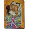 Giallobus - Quadro - Gustav Klimt - La Famiglia - Tela Canvas Telaio Standard - 70x100 - Pronto da Appendere - Quadri Moderni per la casa