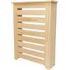 greca Copri radiatore in legno. In crudo per decorare. Pino massiccio. Dimensioni: 66,5 x 20 x 92 cm. Controlla all'indirizzo info@greca.info