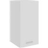 vidaXL Mobile sospeso Lyon, 29,5x31x60 cm, Legno ingegnerizzato, Bianco, Contenitore da parete, Bagno & Cucina, Portata massima 60 kg