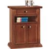 milani home MilaniHome.it - Mobile Portatelefono in Legno Massello 64x32x80di coloreTinta Noce