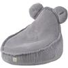 MISIOO Puffo per Sedersi per Bambini 68x45 cm, Pouf Poltrona in Materiale Premium con Copertura Lavabile, Poltrona Sacco Confortevole e Divertente per la Cameretta, Seduta Accogliente
