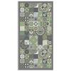 Panorama Tappeto Vinile Corridoio - Varie Dimensioni - (Idraulico Verde 60 x 250cm)