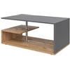 Vicco Tavolino da salotto Guillermo Rovere antracite/sabbia 91x52.6 cm