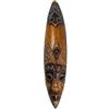 Coco Papaya Maschera africano in legno 50 cm. decorativo da parete africana.