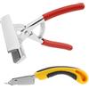 GWCYMYD Set di pinze per la rimozione di graffette, larghezza 12 cm, in acciaio inox, con impugnatura a molla imbottita, per incorniciare progetti su tela
