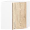 AKORD Mobile da cucina Lima | Armadio cucina ad angolo 58x60 cm | Funzionale | Resistente | Design moderno | Per cucine grandi e piccole | Facile da pulire | Abbinabile ad altri mobili della gamma
