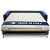 DOLCI SOGNI Materasso per Divano Letto Matrimoniale 160x190, Materasso Waterfoam Ortopedico Antibatterico H14 cm, 100% Made in Italy, Adatto anche come Materasso 160x190 per Letto