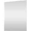 Inbagno Specchio Bagno Senza Cornice a Filo Lucido, 70x90 cm Installazione Reversibile, Completo di staffe