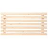Raw Wood - Testiera letto King Size in legno massello 180x80 cm Stile Nordico Fatto a mano in Spagna - Aino Natural