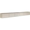 Selsey Mobile Porta TV Sospeso Cachemire Stile Minimalista e Funzionale 300 cm / 3 Moduli da 100 cm Sei Ante a Ribalta Pannelli di Truciolato Laminato 16 mm Sistema Push-to-Open Elegante e Solido