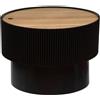 ATMOSPHERA CREATEUR D'INTERIEUR Tavolo Basso Baule Enola Nero