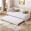 CXHLXYR Divano letto 90/180 x 200, 2 posti, pieghevole, rete a doghe, tessuto velour, 90/180 x 200 cm
